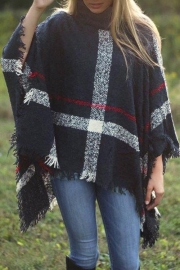 Eyes On You Tassel Poncho Sweaters (6 Colors)