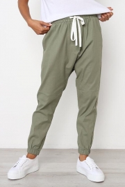 Ladies Casual Drawstring Sports Pants