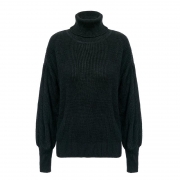 Knitted Long Sleeve Turtleneck Sweater