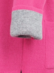 Casual Pockets H-line Long Sleeve Plain Coat