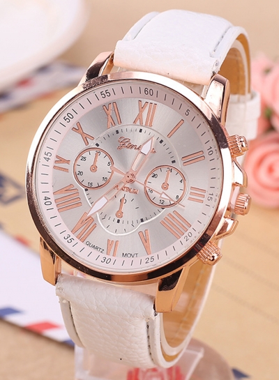 Double-layer Ladies Quartz Fashion Leather Strap Wrist Watch YOUYOUFASHIONEC.com