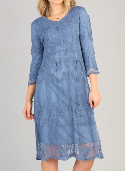 Bell Sleeves Lace Dress YOUYOUFASHIONEC.com