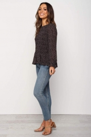 Black Long Sleeve Top