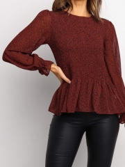 Black Long Sleeve Top