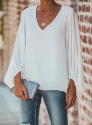 BALLOON SLEEVE BLOUSE - ECRU