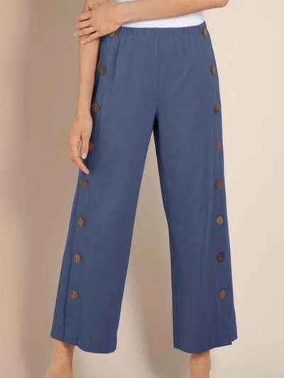 New Buttoned Pants YOUYOUFASHIONEC.com