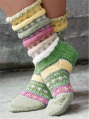 Casual knit socks