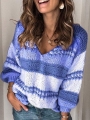long-sleeve-v-neck-striped-sweater