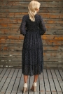polka-dot-print-ruffled-midi-dress-in-black
